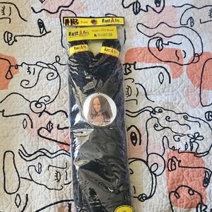 RastAfri Black Braiding Hair